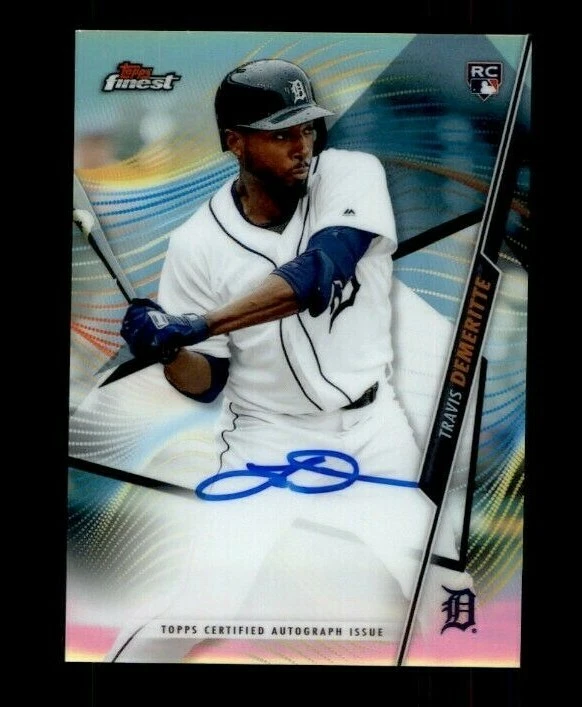  2020 Finest Autographs #FATD Travis Demeritte (ref 104187) - Image 1 of 1