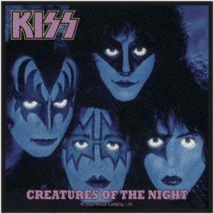 KISS: CREATURES OF THE NIGHT Standard Patch: Album 4 Köpfe offizielles Merch-Geschenk - Bild 1 von 6