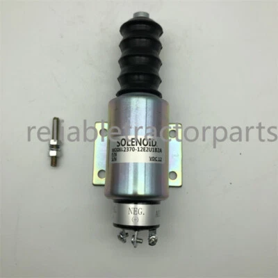 Electroválvula de parada de combustible Woodward 12V reemplazar 2370-12E2U1B2A 7750000104 Foto 1 de 4