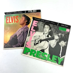 2 Elvis Presley - "Elvis Presley" & "Elvis Volume II" Vinyl 45 EP 1956 - Picture 1 of 24