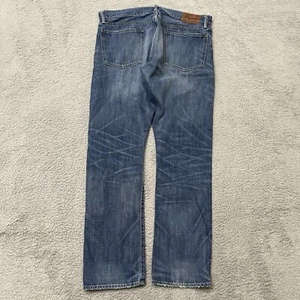 Polo Ralph Lauren 867 Classic Red Line Selvedge Jeans 36x32 Varick Honeycomb - Picture 1 of 15