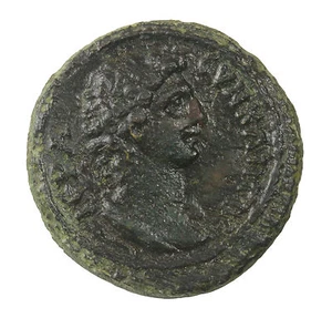Lydia Hypaepa Pseudo-Autonomous Roman Ancient Bronze Coin River God Kaystros - Picture 1 of 2