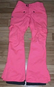 686 Womens Mistress Infidry Insulated Cargo Pants Snowboard Ski Pink Size XS - Picture 1 of 14