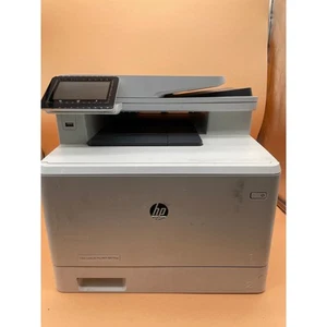 HP LaserJet Pro MFP M477fdw Color Laser All-In-One Printer Wireless Duplex White - Picture 1 of 7