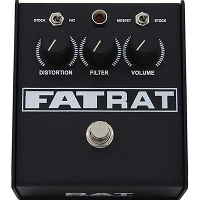 ProCo FATRAT Distortion Pedal with Selectable MOSFET Clipping NEW - Image 1 of 3