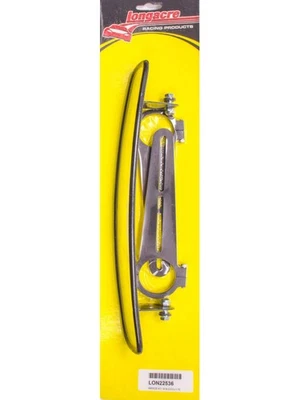 Longacre Mirror Rear View Wide Angle 14 in Wide x 3 in Tall Clamp-On (52-22536) - Image 1 of 4