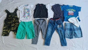 Baby Boys Designer Clothes big Bundle Ted Baker ZARA NEXT Some New 18-24 months - Picture 1 of 19