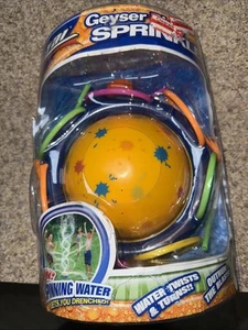 Banzai Hose Attachment Geyser Blast Sprinkler Crazy Arms Spray Spinning Base - Picture 1 of 4