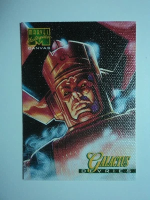 1995 MARVEL MASTERPIECES - CANVAS CARD - ( 6 OF 22 ) GALACTUS - Image 1 of 4