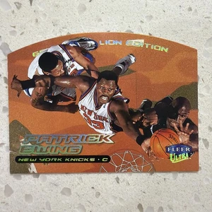 1999-00 Ultra Patrick Ewing Gold Medallion 26G Die Cut Parallel New York Knicks - Bild 1 von 2