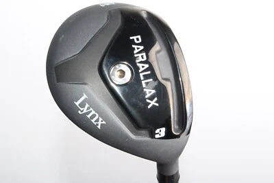 LYNX PARALLAX 3 IRON HYBRID GOLF CLUB STIFF FLEX SHAFT & COVER 19* RED - Image 1 of 4