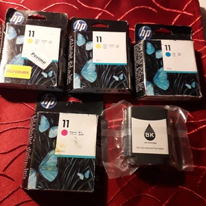 HP 11 Druckerpatronen 5 Stück alle Farben OVP - Bild 1 von 2