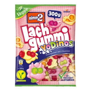 Storck Nimm2 Lachgummi YoDinos Fruchtgummis mit Vitaminen 300g - Bild 1 von 1