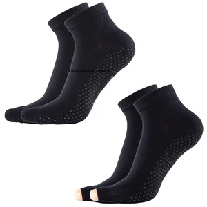 Yoga Socks Non-Slip Grip perfect for Yoga Pilates Ballet & Dance UK 3-8 4 pairs - Picture 1 of 6