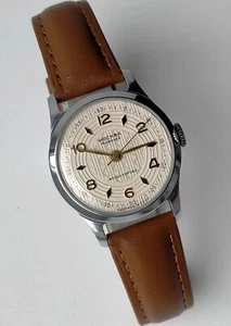 Moskva 2608 Rare Model Original Vintage Soviet Mechanical Watch 1950s - Picture 1 of 11