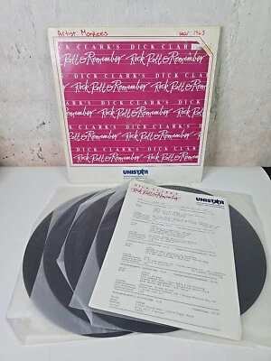 DICK CLARK'S ROCK,ROLL & REMEMBER Radio Show THE MONKEES MAY 4 1990 Vinyl DOLENZ - Image 1 of 4