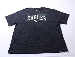 Philadelphia Eagles Women's New Era Wash Oversized T-Shirt EJ3 Black Medium - Picture 1 of 8