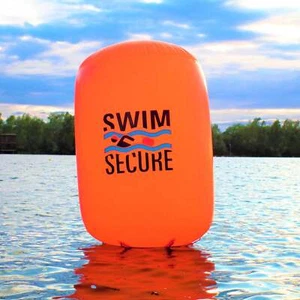 Swim Secure High-Visibility Inflatable Marker Buoy Heavy Duty PVC Course Marker - Picture 1 of 3