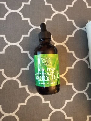 1 Dead Sea Collection Tea Tree Moisturizing And Healthy Skin Body Oil 4 oz - Image 1 of 4