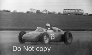 CAREL GODIN DE BEAUFORT PORSCHE 718 BRITISH GP 1963 35MM NEGATIVE F1 VERY RARE - Picture 1 of 1