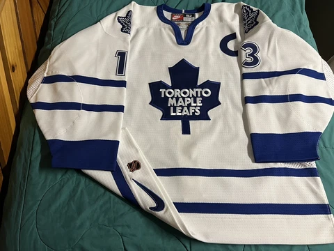 Mats Sundin Toronto Maple Leafs Nike Autuentic NHL Jersey Size 52 Cover