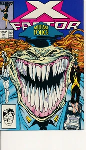 COMIC BOOK  - X-FACTOR MARVEL #30 JUL 1988 VF+   L@@K!! - Picture 1 of 2