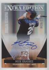 2011 Donruss Elite Extra Edition Franchise Futures Signatures Nick Ramirez Auto