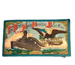 The Army and Navy Needle Book Highest Diamond Drilled Sewing Occupied Japan - Picture 1 of 7