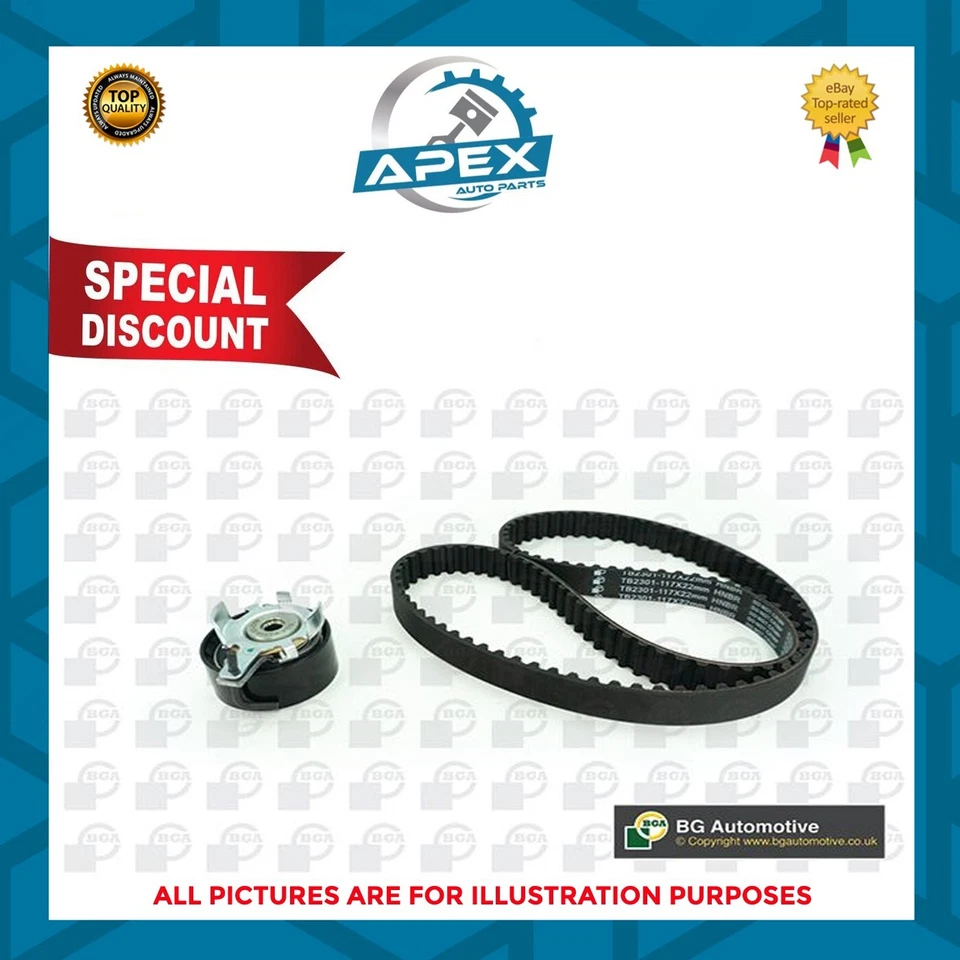 Ford Fuja Kit Courroie Distribution 1.6 Moteur Essence Fiesta Fusion BGA - OEM - Photo 1/1