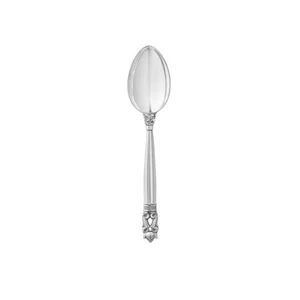Georg Jensen Silver Teaspoon, Large - Child Spoon - Acorn/ Konge - NEW - Picture 1 of 1