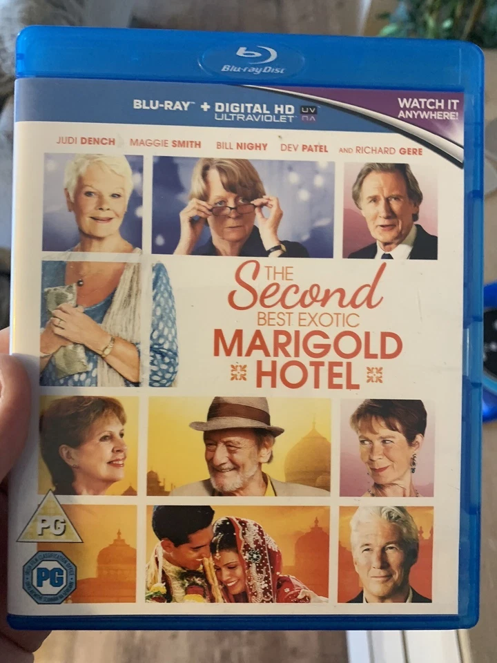 The Second Best Exotic Marigold Hotel Dev Patel 2015 Blu-ray - Image 1 of 1