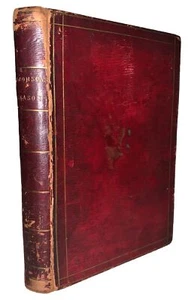 1794, THE SEASONS, by JAMES THOMSON, ILLUSTRATED, POETRY, FULL RED MOROCCO - Picture 1 of 11
