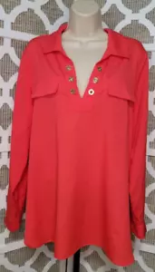 Blusa Vestido Calvin Klein Manga Larga Cuello Talla L/XL! *Envío Gratis* - Imagen 1 de 3