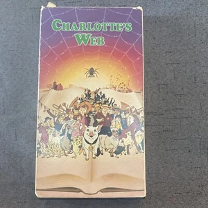 Charlotte’s Web 1993 VHS VCR Tape 1973 Version Hannah Barbera Paramount - Picture 1 of 7