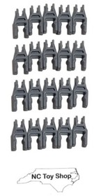 20 NEW Gray Micro K'NEX Transition Adapter Connectors (Yellow Size) Pieces KNEX
