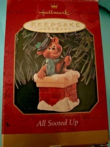 Hallmark: All Sooted Up - Chimney Sweep Bear - 1999 - Picture 1 of 7