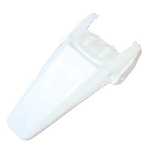 Protector de barro cola trasera de plástico blanco guardabarros estilo CRF70 PIT PRO Trail Dirt Bike - Imagen 1 de 2