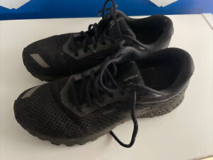 Brooks Ghost 12 WIDE FIT 2E Mens Running Shoes - Black - Size UK 10 *FREE P&P*