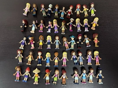 Auténticas minifiguras LEGO Friends lote de 50 figuras de amigos Foto 1 de 4