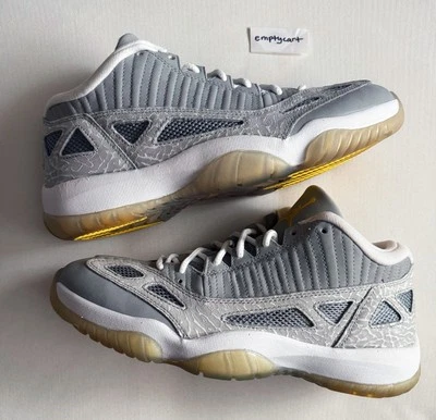 Air Jordan 11 ретро низкий IE Silver Zest 2007 Мужская обувь кроссовок размер 9,5 MJ новый - Изображение 1 из 4