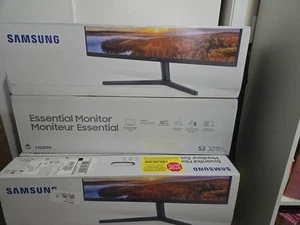 NEW Samsung S32B304NWN Essential 32" Class Full HD LCD Monitor - 16:9 Viewable - Picture 1 of 1