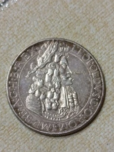 1 Thaler Austria Leopoldo 1701 Argento Fdc - Foto 1 di 4