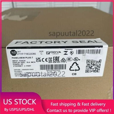 New Factory Sealed AB 2711P-T10C22D8S SER C PanelView Plus 7 Color Touch 10 - Image 1 of 4