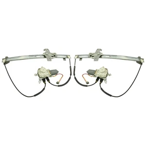 Power Window Regulator Set For 1992-02 Ford E-150 Econoline 2003-14 E-150 Front - Picture 1 of 12