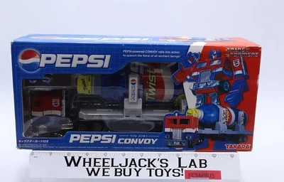 Pepsi Optimus Prime Transformers Robots in Disguise 2005 Takara NEW MISB SEALED - Image 1 of 4