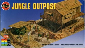 oop Airfix 03382 1/76 Jungle Outpost Tipo 11 - Edificio Diorama Segunda Guerra Mundial Vietnam - Imagen 1 de 9
