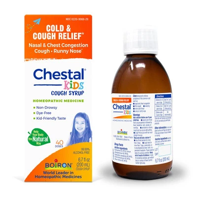 Chestal Kids Cold and Cough Syrup 6.7 Fl Oz Non Drowsy Homeopathic Remedy - Image 1 of 4