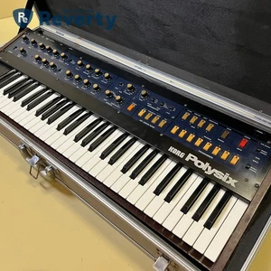 Korg Polysix PS-6 Analog Synthesizer  61-Key Made in Japan Vintage w/Hard case - Picture 1 of 21