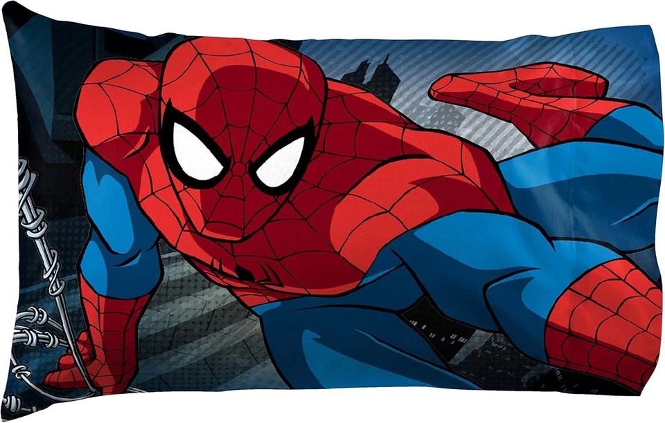 Juego de sábanas Marvel Spiderman Burst completo, 4 piezas Foto 1 de 4