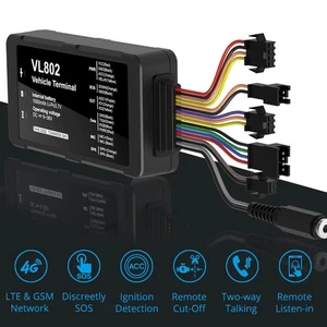 Jimi VL802 4G Car GPS Tracker With Real-time Tracking Remote Monitoring Via APP - Picture 1 of 7